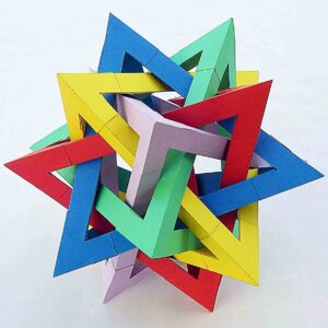 Der Tetraederfünfling im Kantenmodell